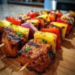 Hawaiian Chicken Kabobs