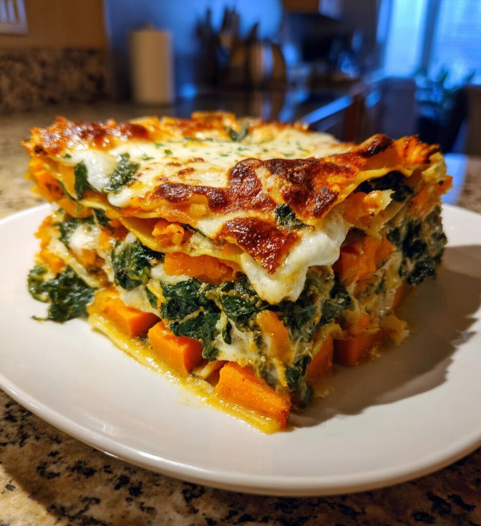 Hearty Vegetable Lasagna with Sweet Potato Butternut Squash
