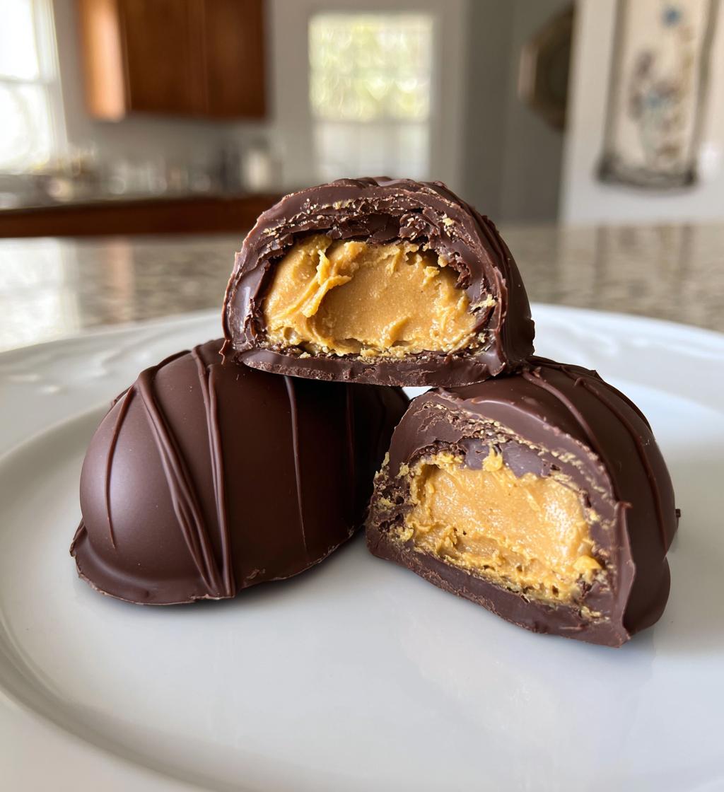 Homemade Peanut Butter Easter Eggs