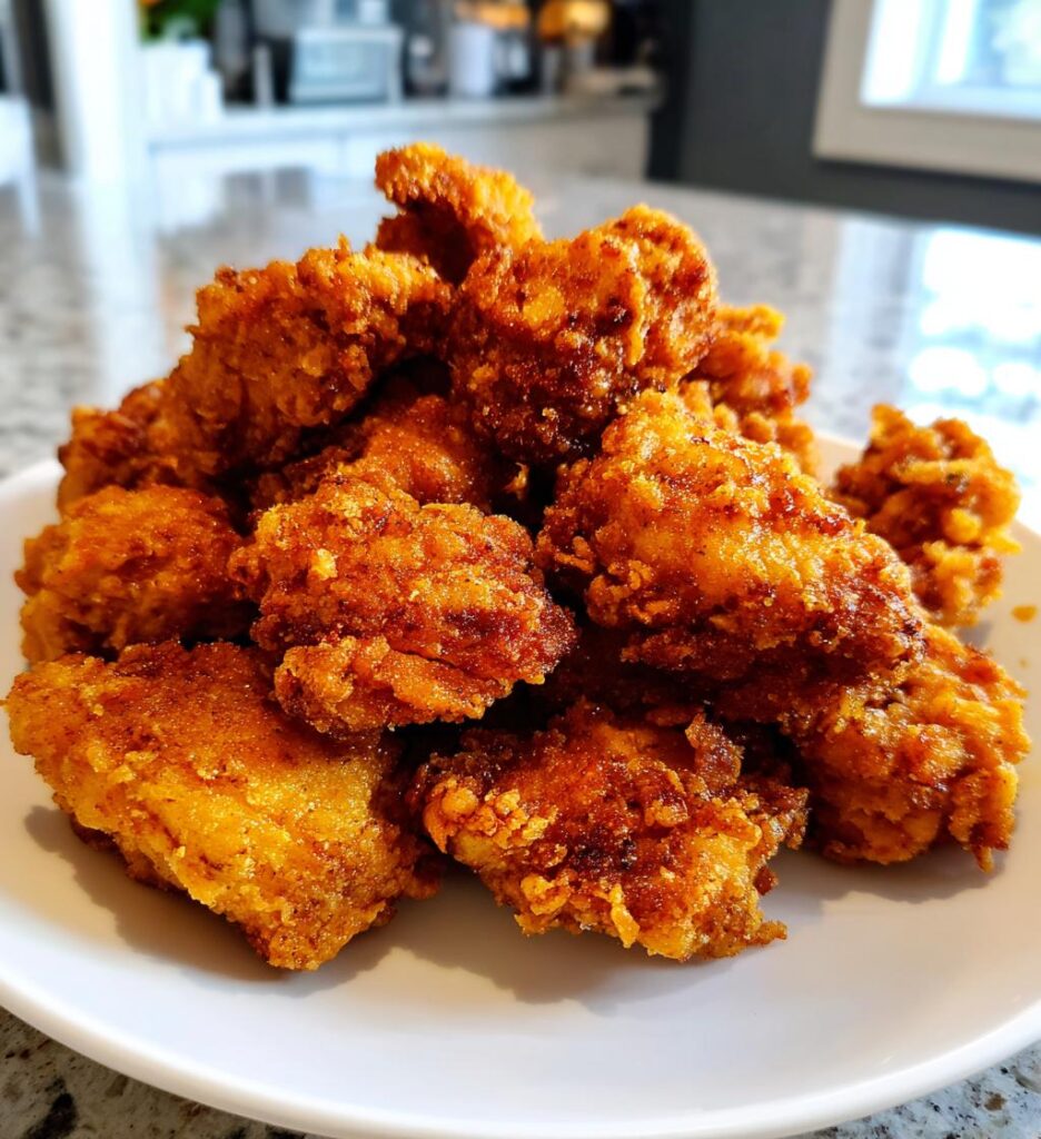 Homemade Popcorn Chicken