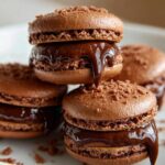 Hot Chocolate Macarons