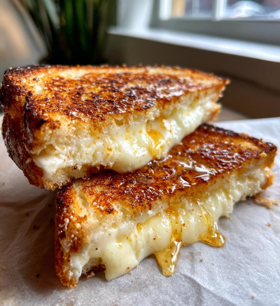 Hot Honey Grilled Cheese