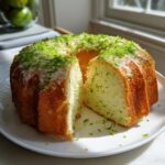 Key Lime Angel Food Cake