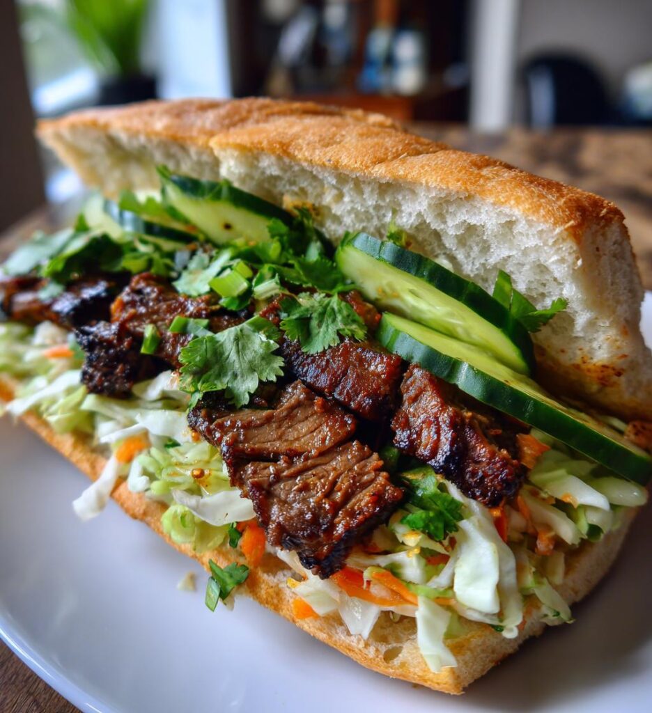 Korean Steak Sandwich