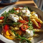 Lemon Burrata Pasta Salad