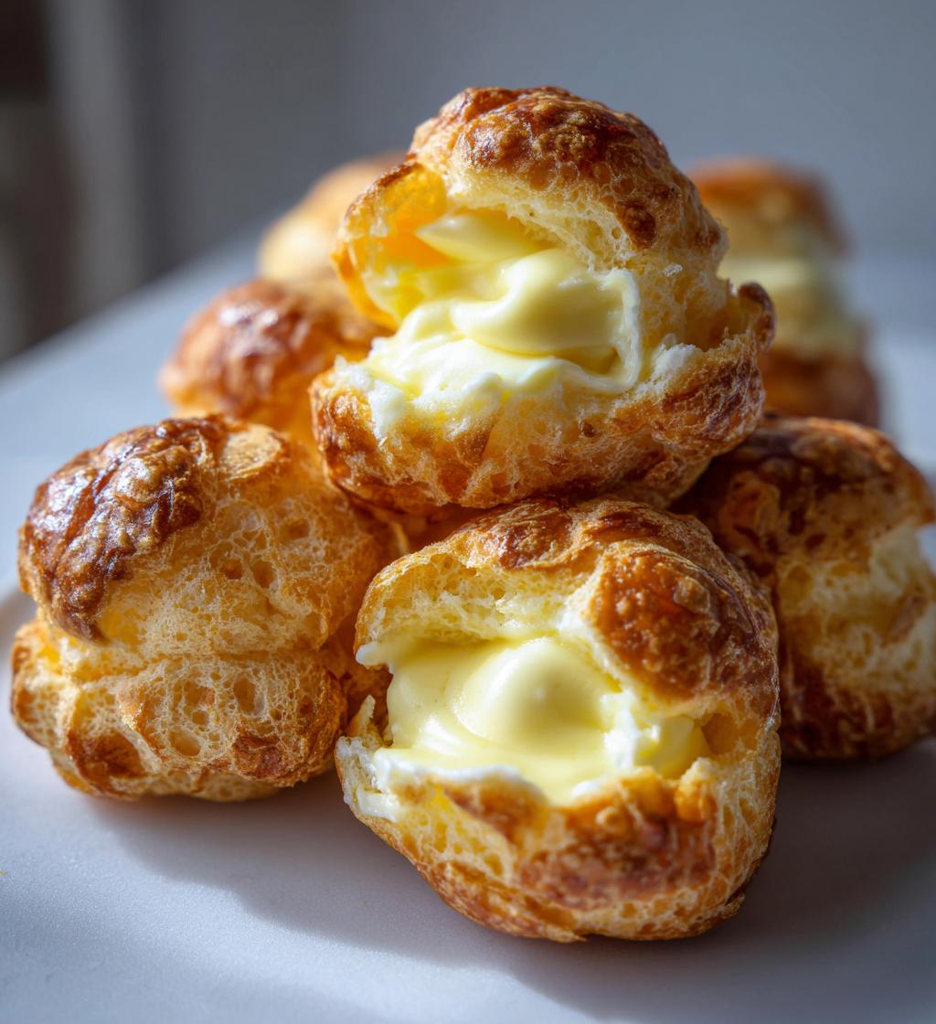 Lemon Cream Puffs