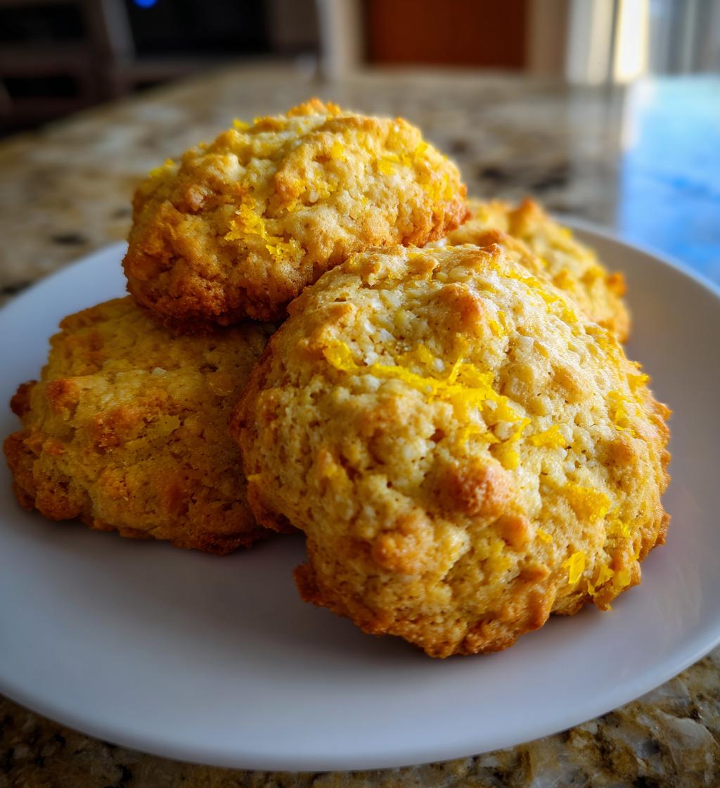Lemon Oat Cookies