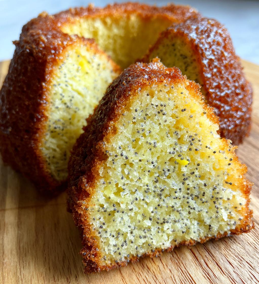 Lemon Poppy Seed Cake