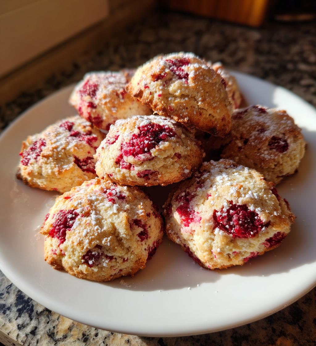 Lemon Raspberry Cookies