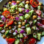 Lentil Salad with Chickpeas