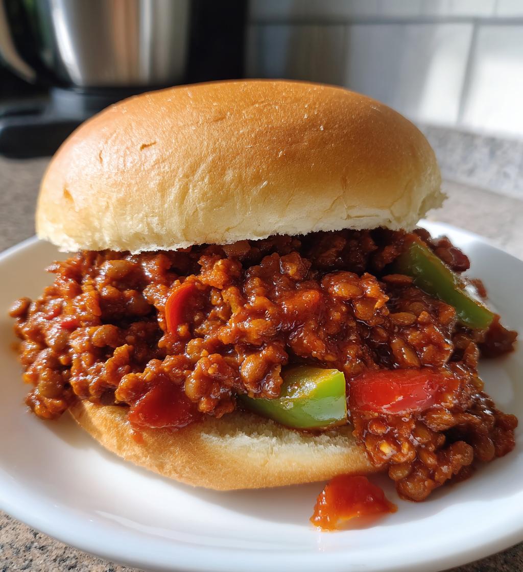 Lentil Sloppy Joes