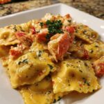 Lobster Ravioli Lemon Butter Sauce