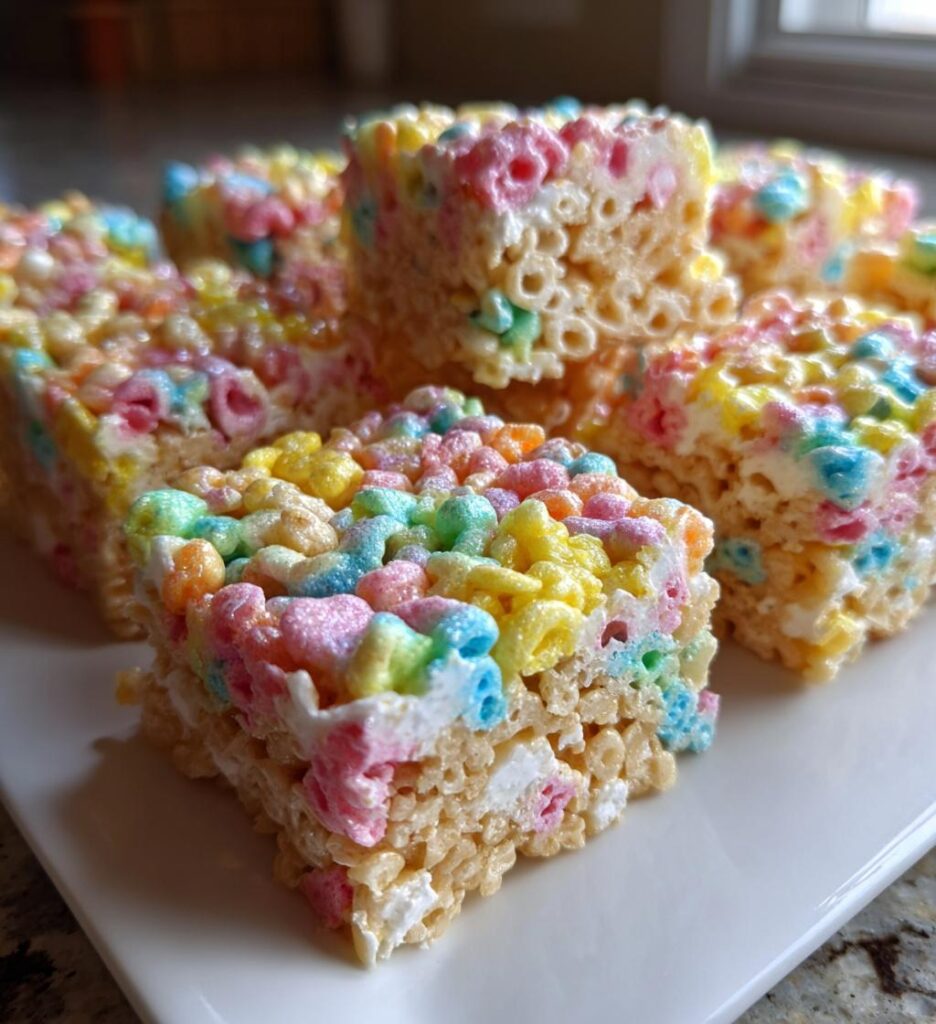 Lucky Charms Rice Krispie Treats