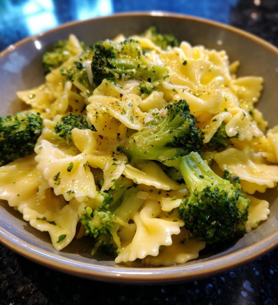 Mafaldine Pasta Limone with Broccoli