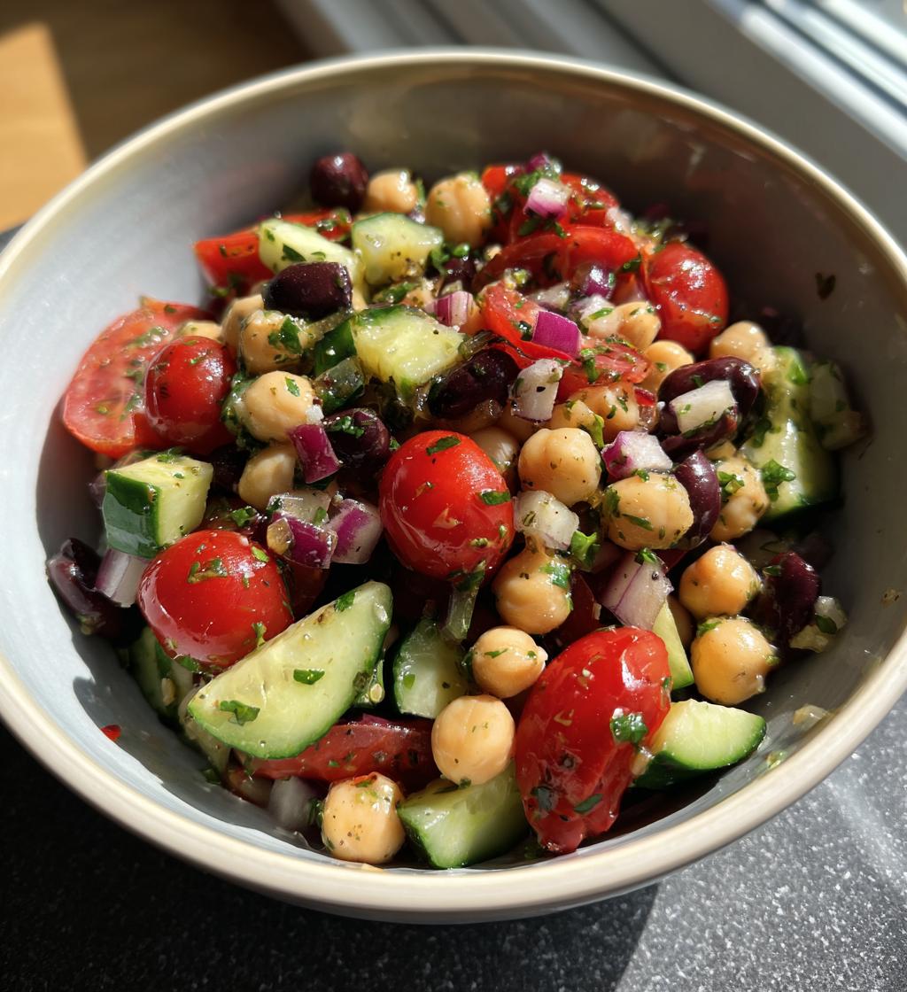 Marinated Zaatar Bean Salad