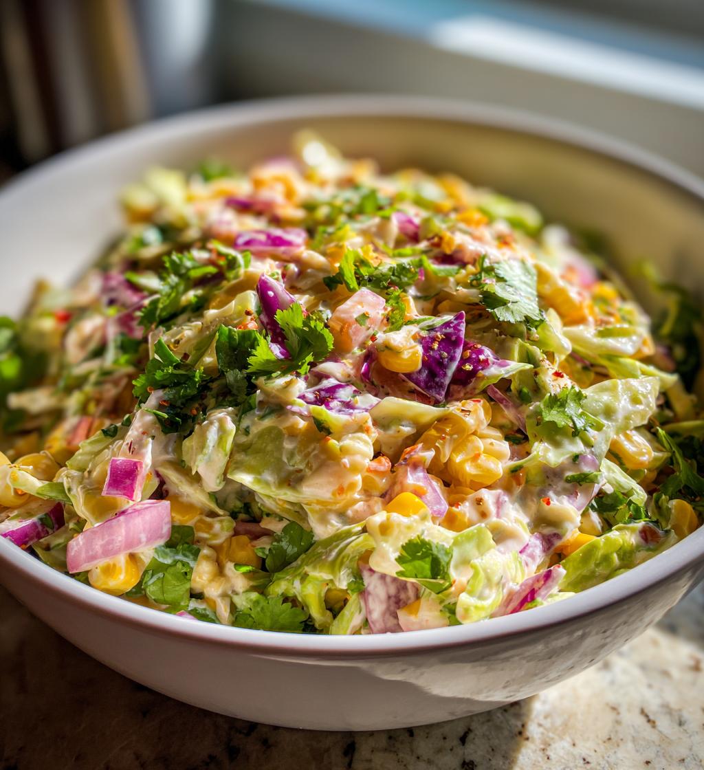 Mexican Street Corn Coleslaw
