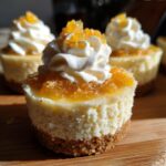 Mini Pineapple Cheesecakes