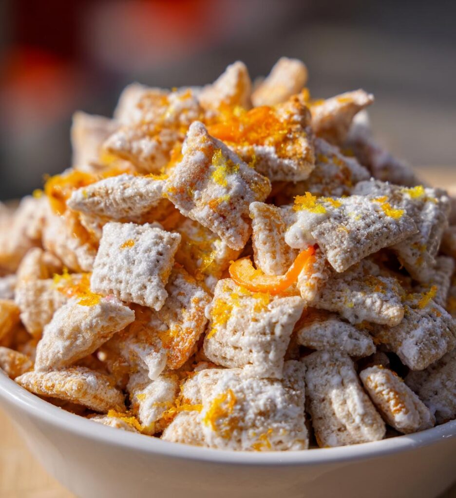 Orange Creamsicle Puppy Chow