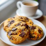 Orange Dark Chocolate Chunk Cookies