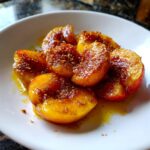 Pan Fried Peaches
