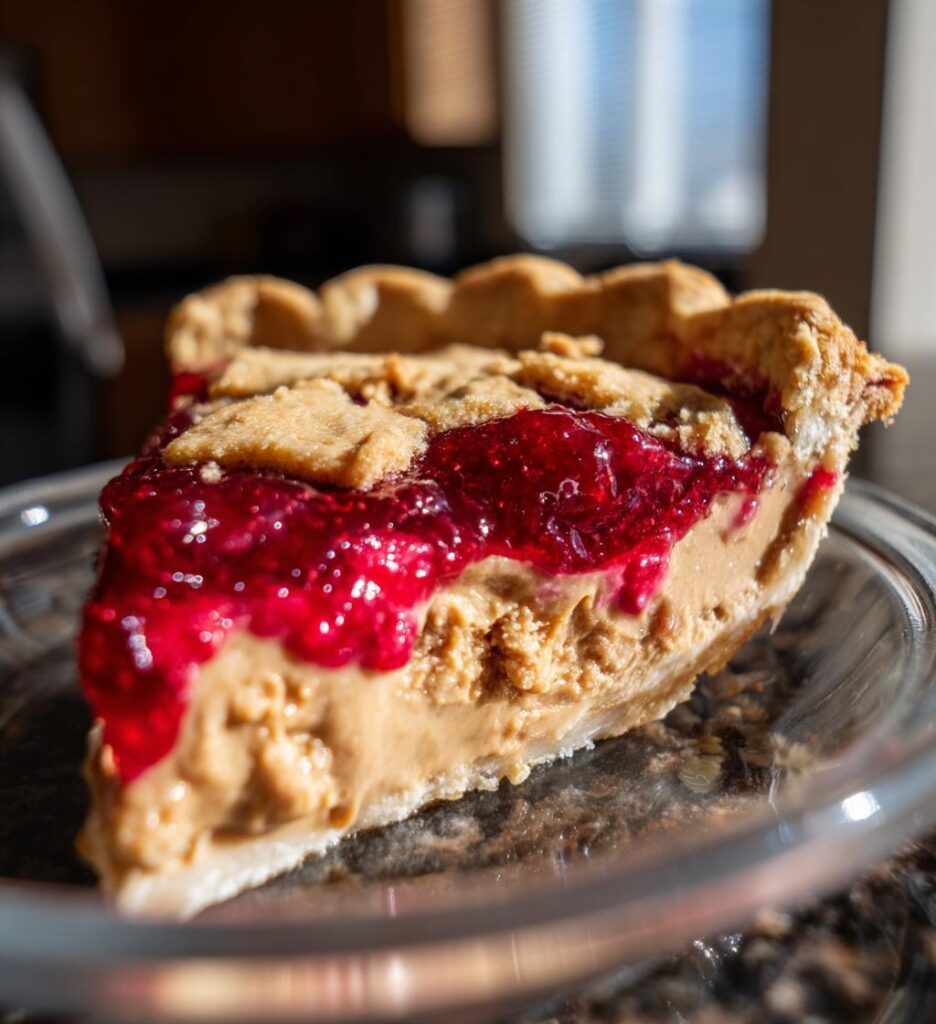 Peanut Butter and Jelly Pie