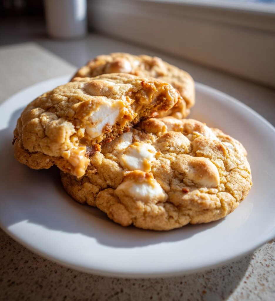 Peanut Butter Marshmallow Cookie