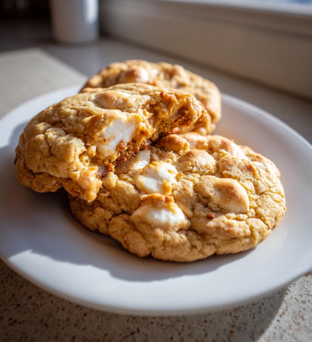 Peanut Butter Marshmallow Cookie