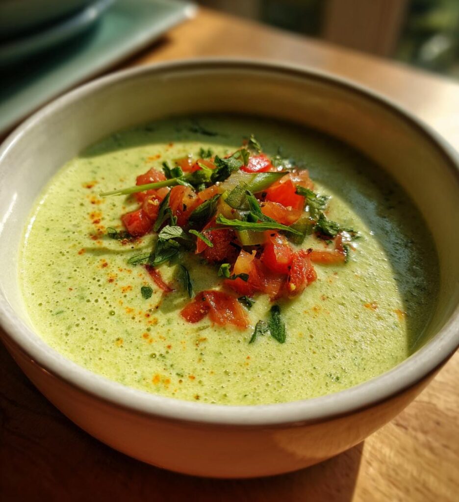 Quick and Easy Cucumber Gazpacho