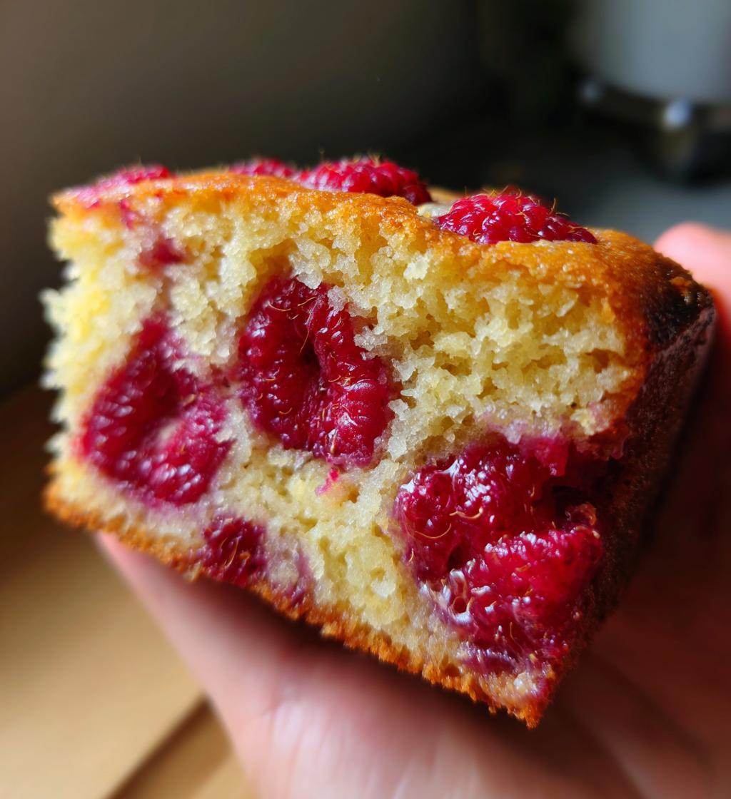 Raspberry Almond Cake