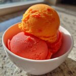 Refreshing Mango Strawberry Sorbet