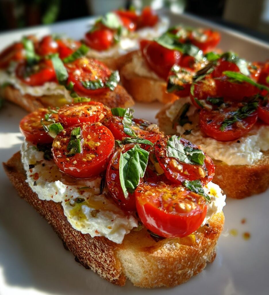 Ricotta Bruschetta