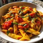 Roasted Tomato and Garlic Ricotta Pasta