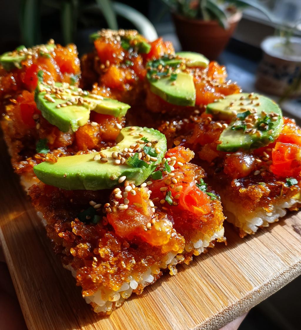 Salmon Crispy Rice