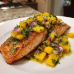 Salmon with Fresh Mango Salsa