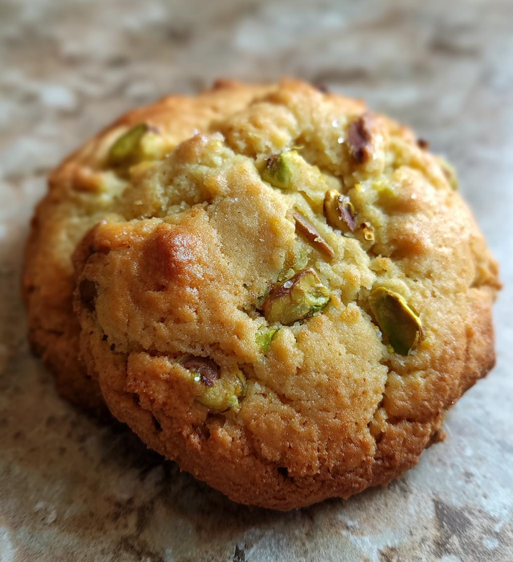 Salted Honey Pistachio Cookies