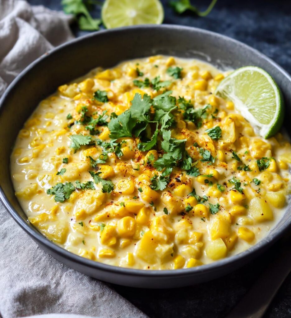 Savory Corn Chowder Mexican Street Flavors