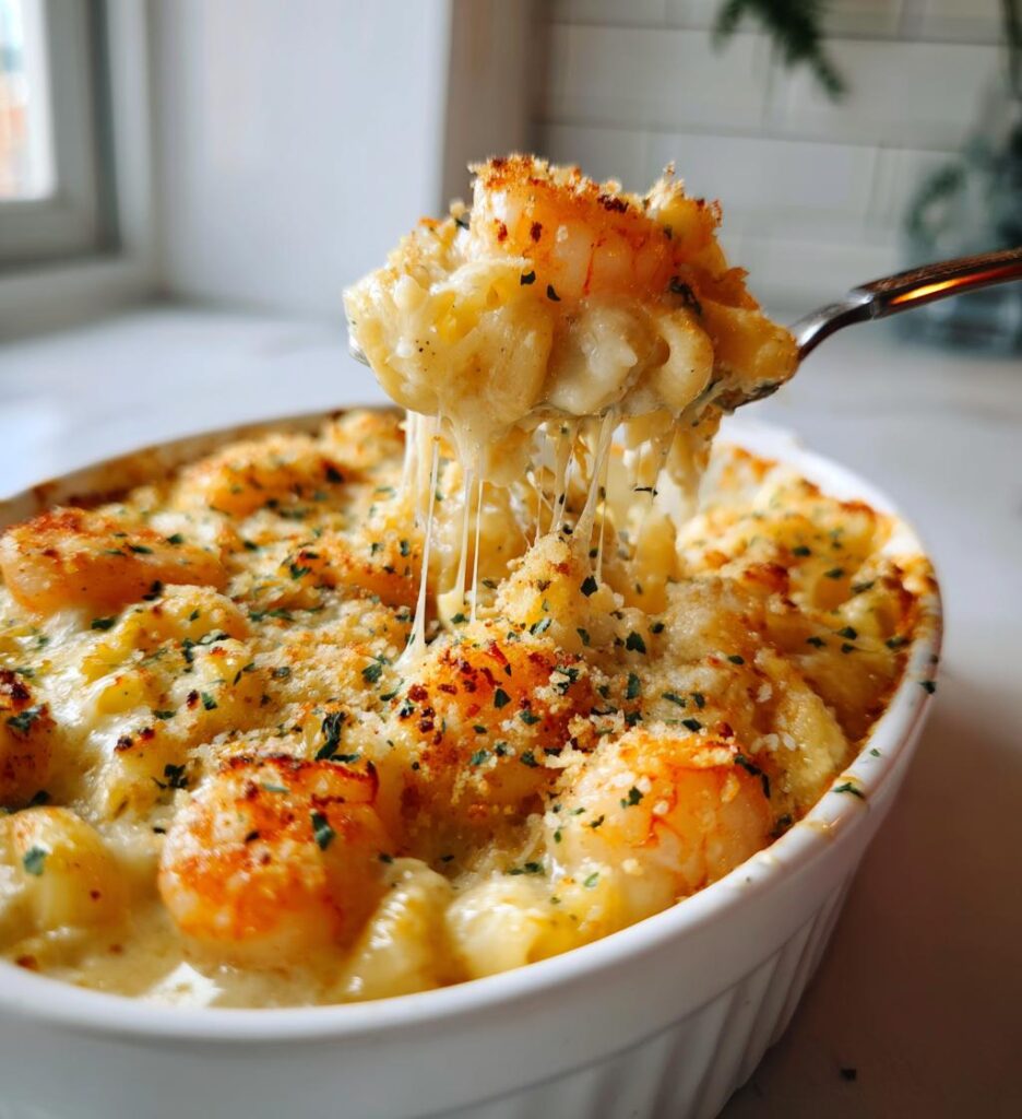 Seafood Mac Cheese
