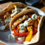 Sheet Pan Chicken Pitas with Herby Ranch