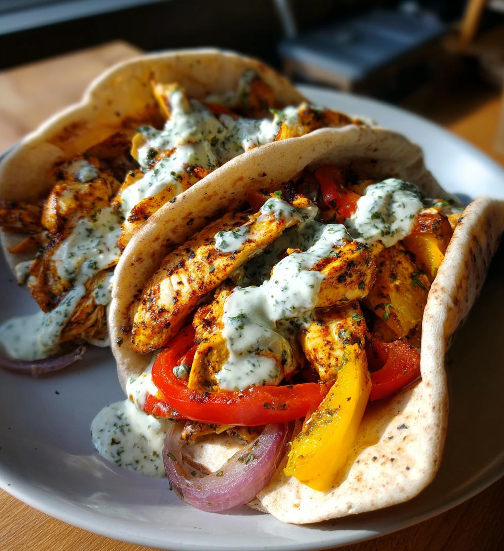 Sheet Pan Chicken Pitas with Herby Ranch