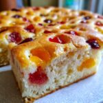 Simple Jam Donut Focaccia