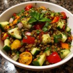 Simple Lebanese Lentil Salad