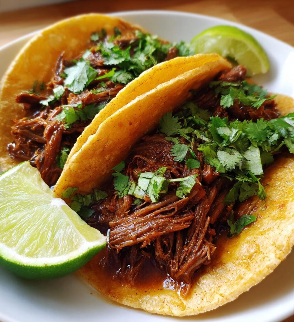 Slow Cooker Birria Tacos