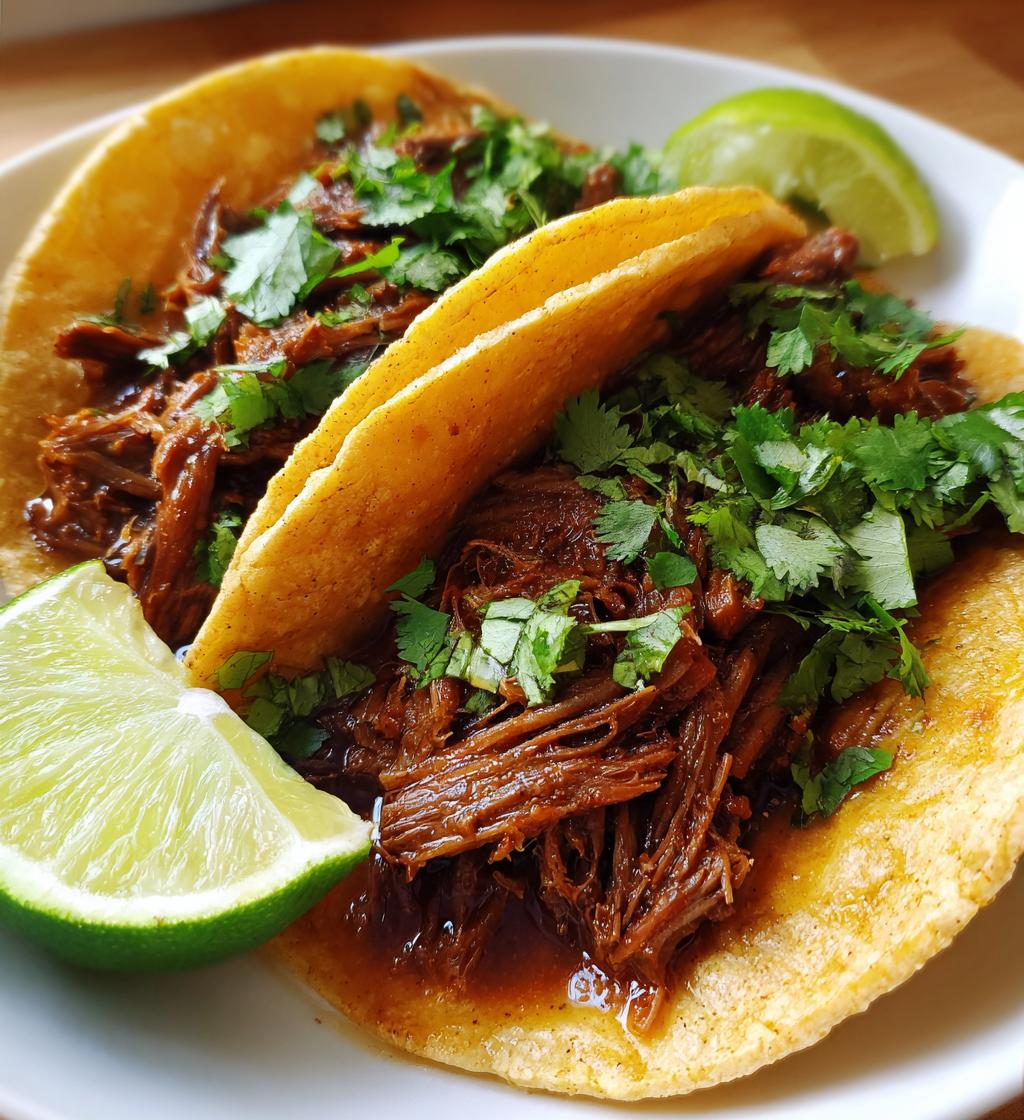 Slow Cooker Birria Tacos