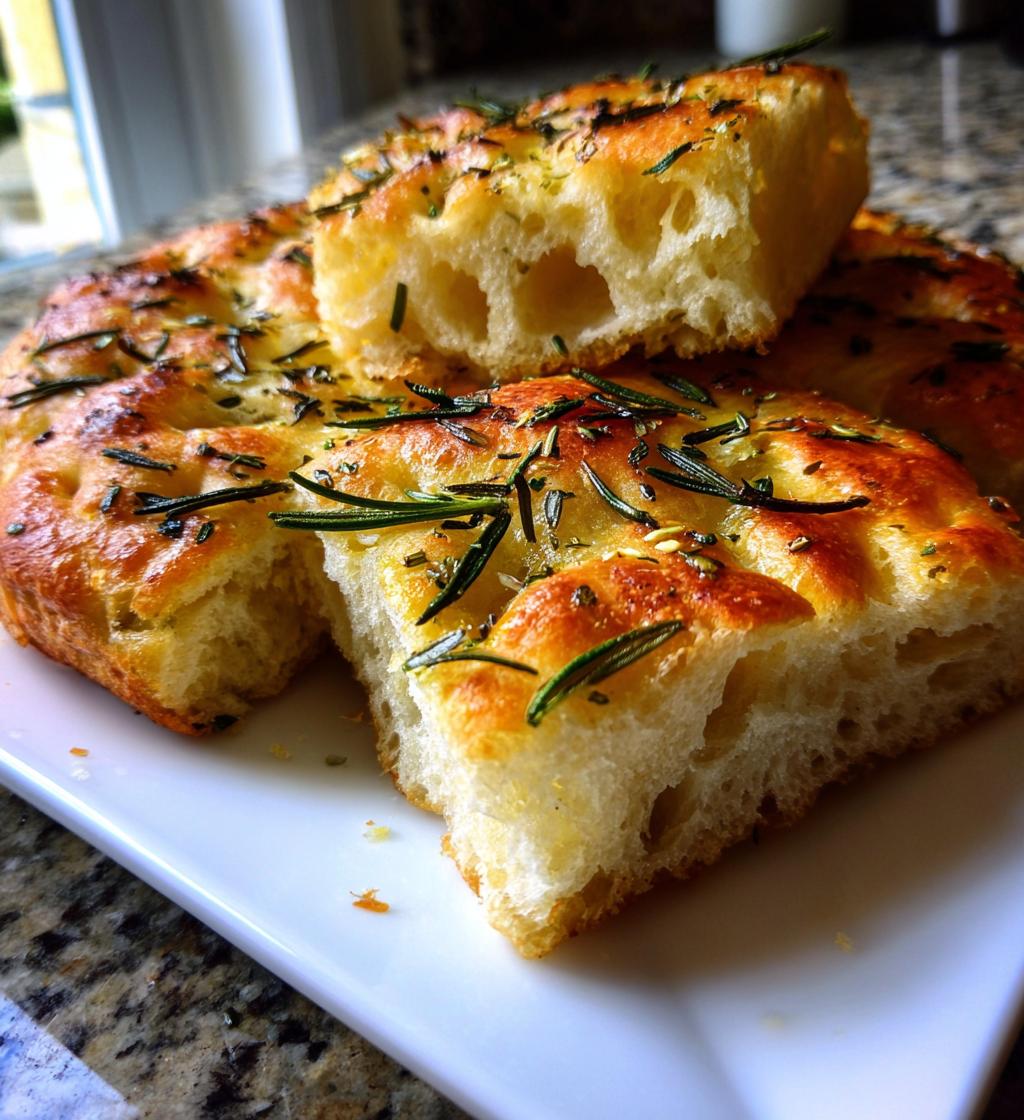Small Batch Focaccia Bread