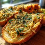 Spaghetti Garlic Bread