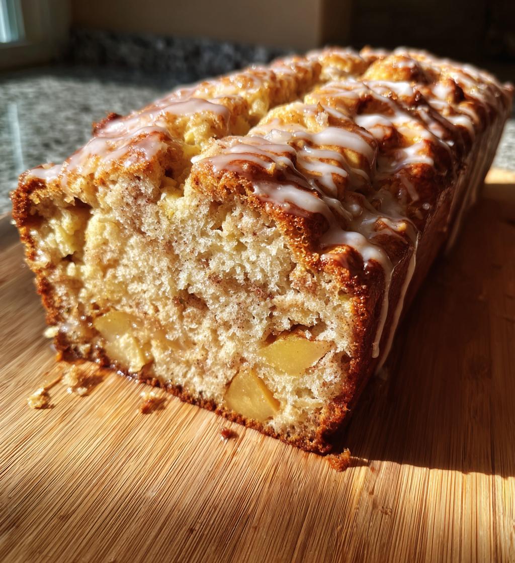 Spiced Apple Fritter Bread