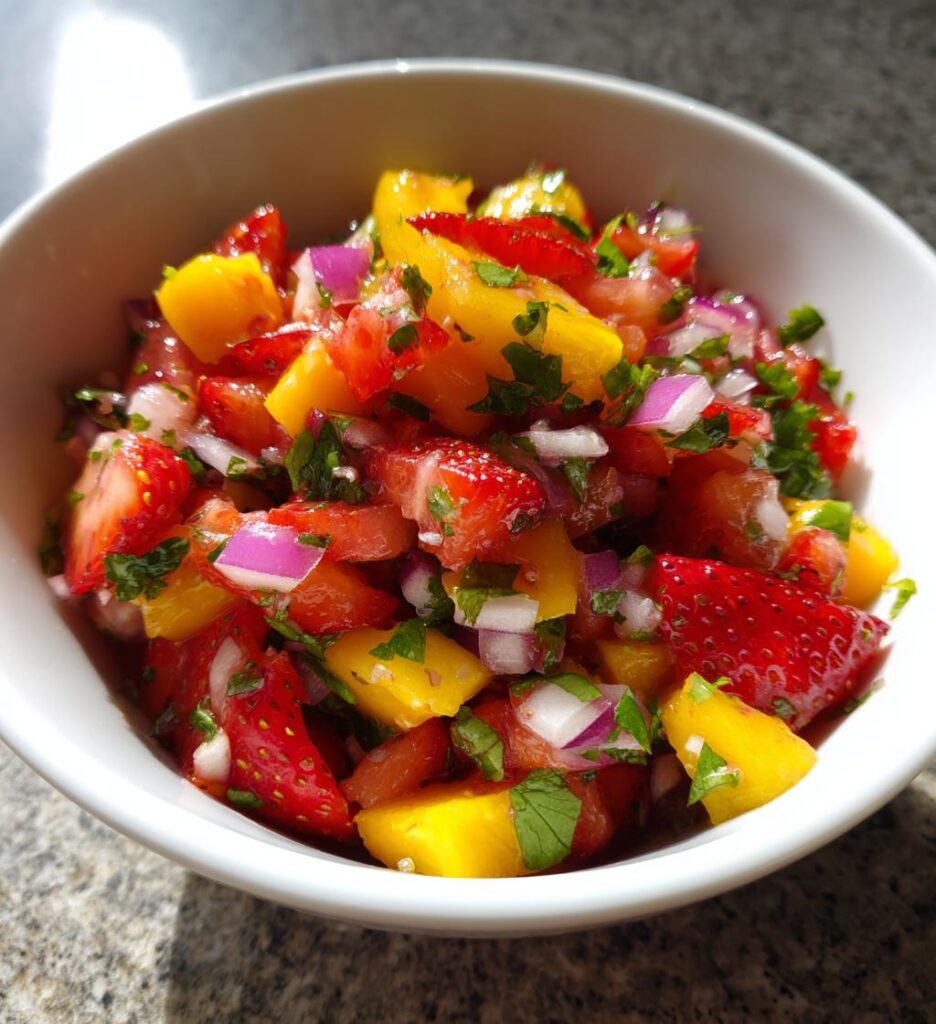 Strawberry Mango Salsa
