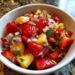 Strawberry Pineapple Fruit Salsa
