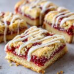 Strawberry Pop Tart Cookie Bars
