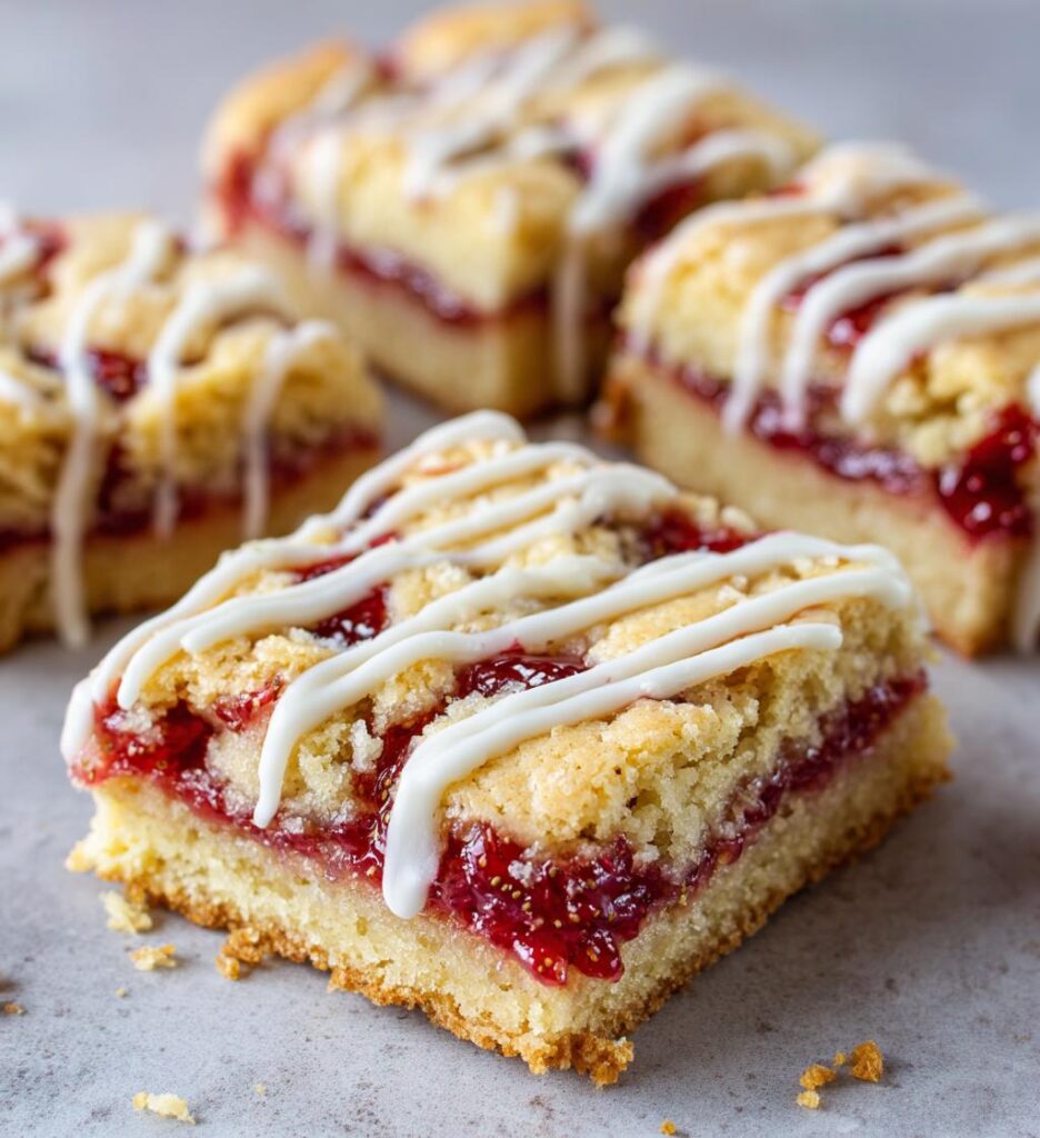 Strawberry Pop Tart Cookie Bars